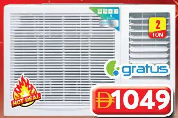 gratus Window Ac GWAC245TRS