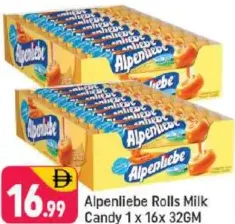 Alpenliebe Rolls Milk Candy