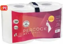 Peacock Maxi Roll 2Ply