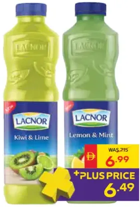 Lacnor Juice Kiwi & Lime/Lemon & Mint