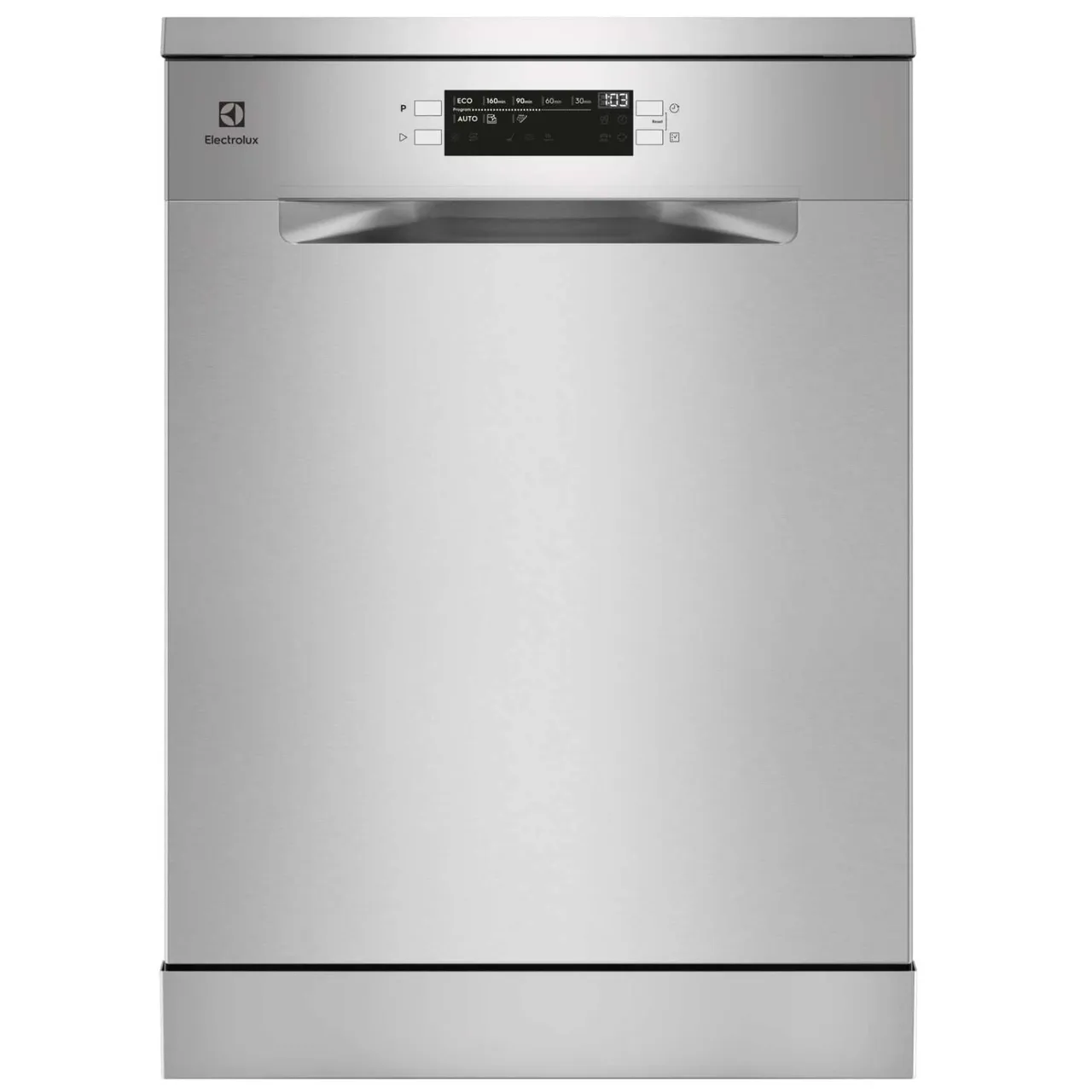 Electrolux غسالة أطباق قائمة بذاتها 13 مكان مع 8 برامج، صنع في ITALY، موتور انفرتر، Comfort Lift، أوتوماتيكية بالكامل مع تقنية Satellite Clean، تحكم بالحساس، فضي، ESC67300SX