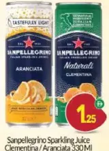 Sanpellegrino Sparkling Juice Clementina / Aranciata