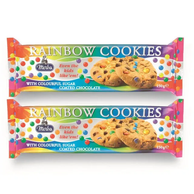 Merba Rainbow Cookies