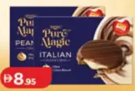 Britannia Pure Magic Chocolate Biscuits Custard/Hazelnuts
