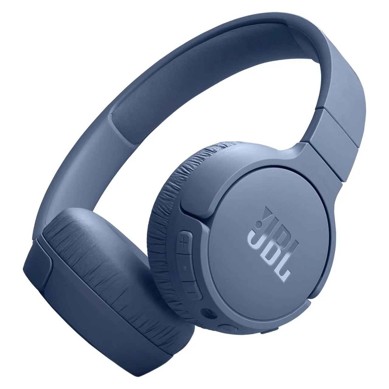 JBL سماعات رأس Tune 670NC لاسلكية بخاصية إلغاء الضوضاء مع ميكروفون أزرق