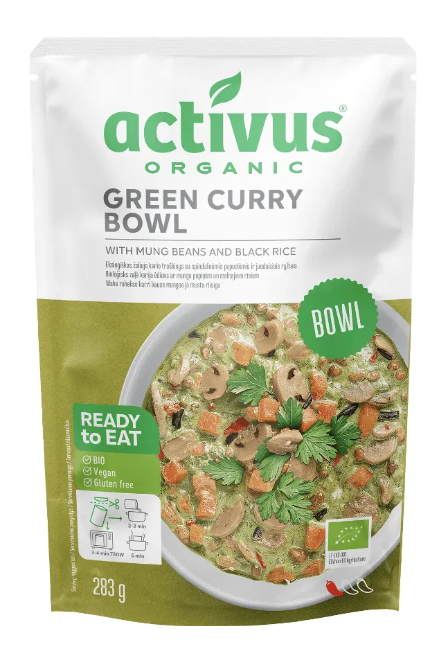 Activus كاري أخضر عضوي