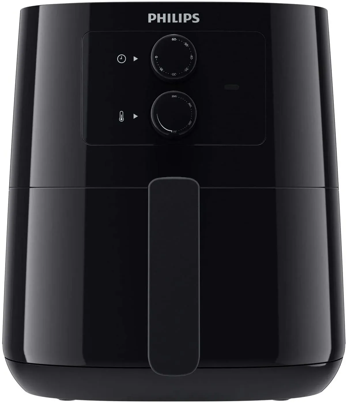 philips مقلاة هوائية أساسية 1400W، HD9200 أسود