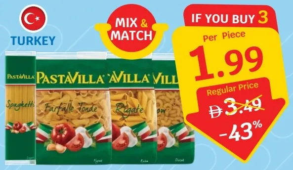 PastaVilla Pasta / Junior Space Pasta Assorted