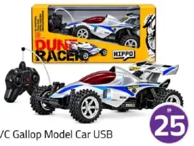 Hippo سيارة موديل Gallop بتحكم عن بعد Usb