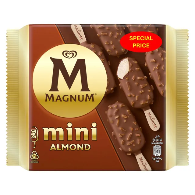 Magnum Mini Almond Ice Cream Multipack