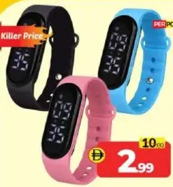 Kids Led Band Watch