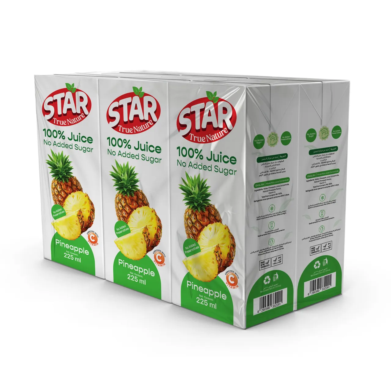 Star أناناس 100%
