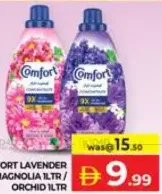Comfort منعم الأقمشة مركز انتعاش الربيع داوني