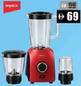 Impex 3In1 Blender Mincer Mill BL3505