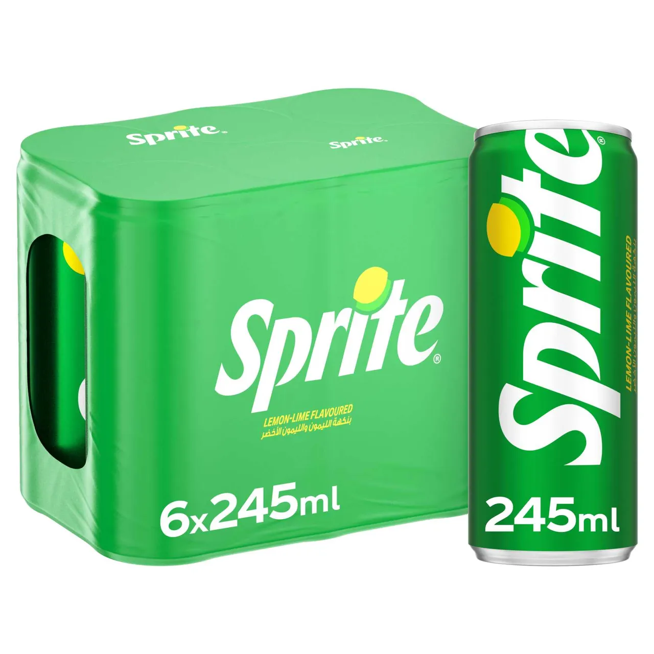 Sprite مشروب غازي بنكهة الليمون واللايم علبة