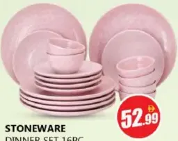 Stoneware Dinner Set