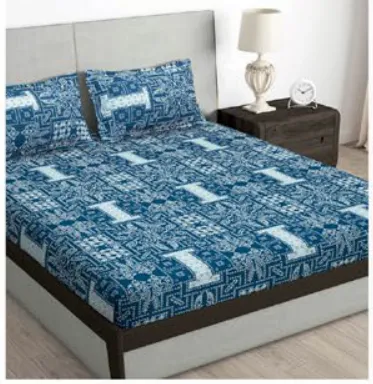 HT Double Bed Sheet Set Purple