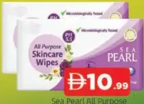 Sea Pearl All Purpose Skincare Wipes