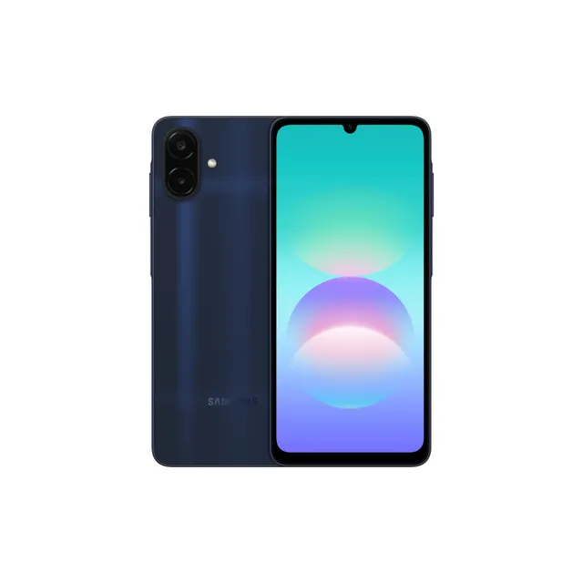 Samsung A08 4G Smartphone, 4 GB RAM, 64 GB Storage, Dark Blue, A085FD