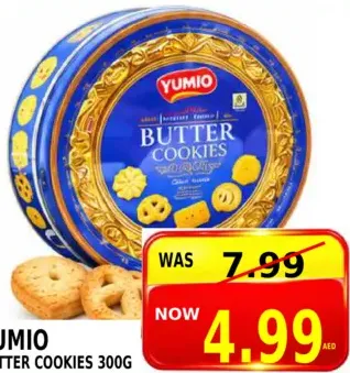 Yumio Butter Cookies