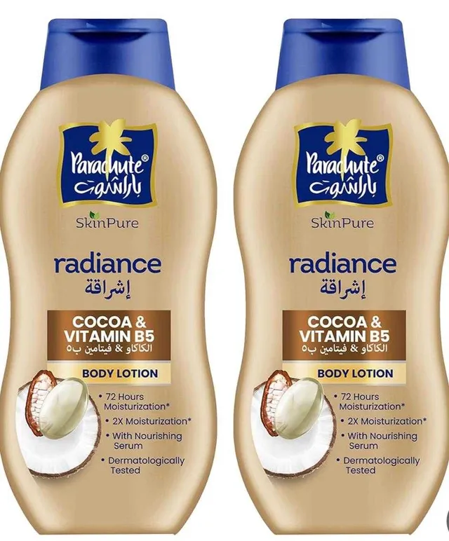 Parachute Radiance Body Lotion Vitamin B5 & Cocoa