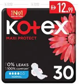 Kotex Maxi Pads Assorted