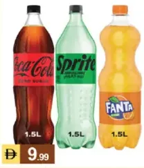 Coca Cola + Sprite + Fanta