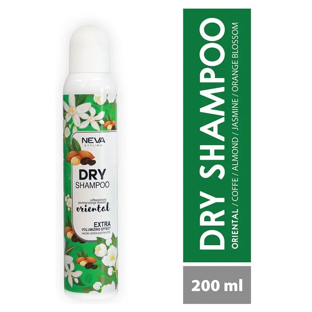 Neva Styling Dry Shampoo Extra Volumizing Effect Oriental Coffee, Almond, Jasmine, Orange & Blossom