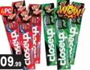 Close Up Toothpaste Menthol/ Red Hot