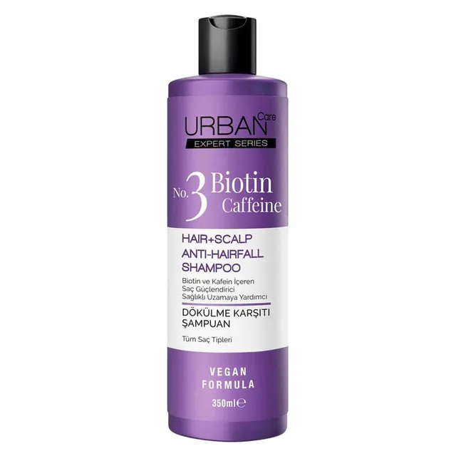 Urban Care Number 3 Biotin Caffeine Hair Plus Scalp Anti-Hairfall Shampoo