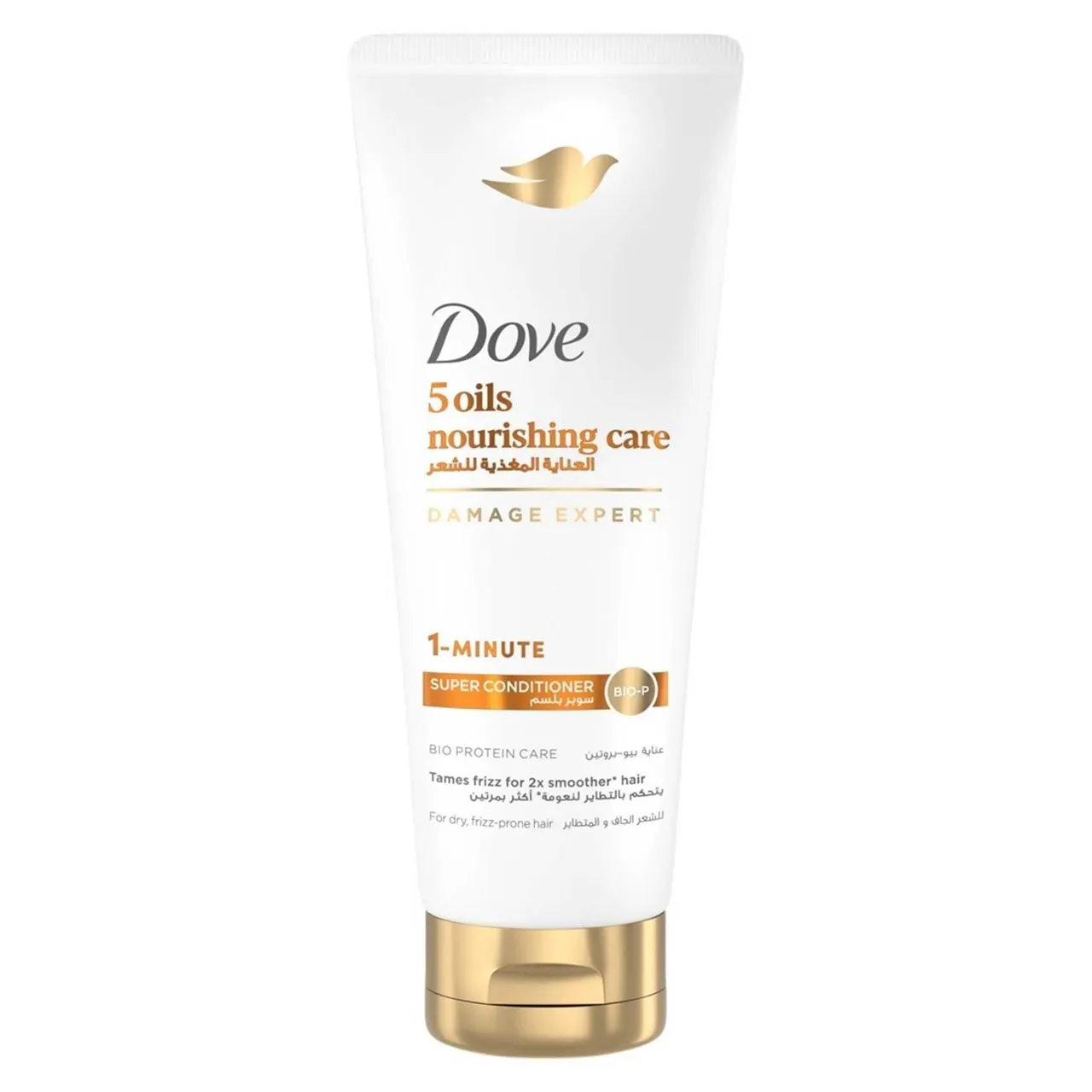 Dove بلسم فائق في 1 دقيقة، عناية مغذية بـ5 زيوت