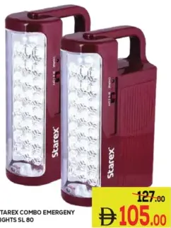 Starex Combo Emergency Lights Sl 80