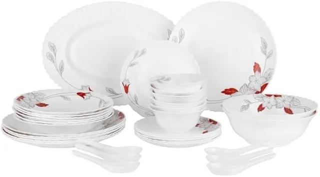 Delcasa Opal Ware Dinner Set