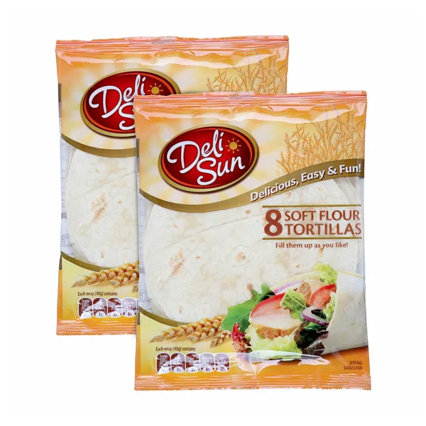 Deli Sun Soft Flour Tortilla
