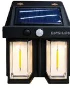 Epsilon Solar Wall lamp with Sensor
