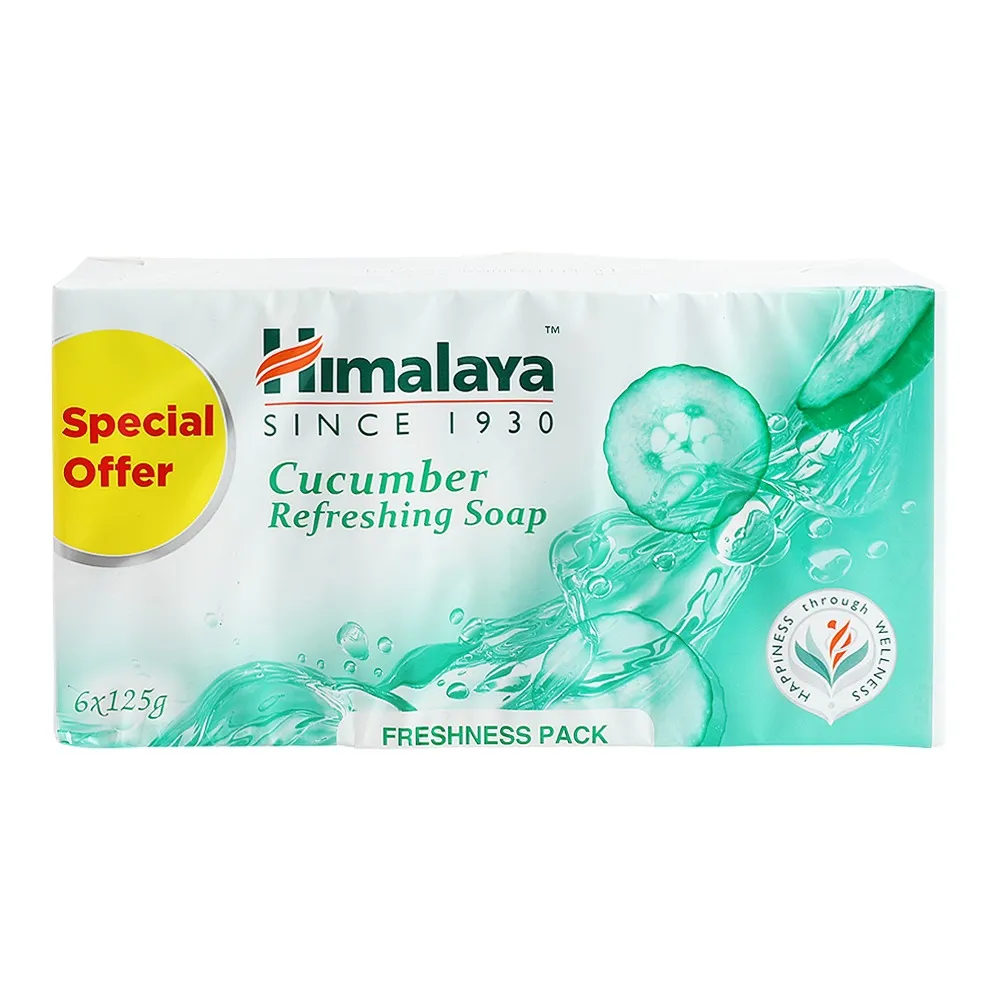 Himalaya صابون بالخيار 125Gm x 6 Pcs عرض خاص