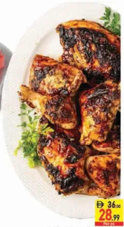 Chicken Whole BBQ Cutting