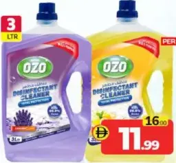 Ozo Disinfectant Cleaner Assorted