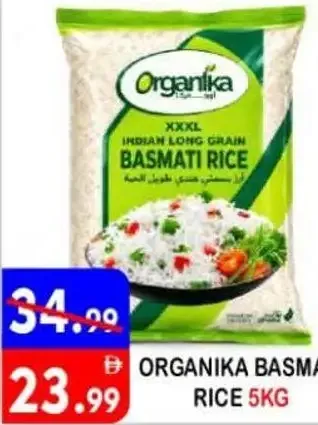 Organika Basmati Rice Xxxl Indian Long Grain