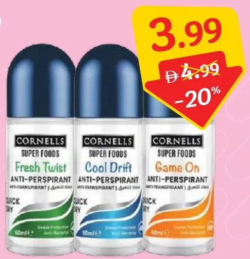 Cornells Super Food Roll On Assorted