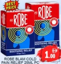 Robe Blam Cold Pain Relief