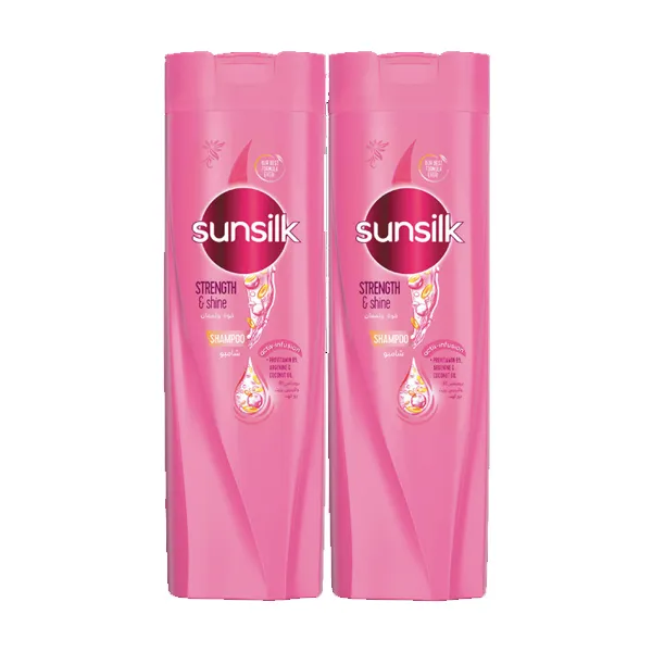 Sunsilk شامبو القوة واللمعان للشعر الضعيف