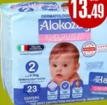Alokozay بادور حفاضات أطفال بقياسات مختلفة