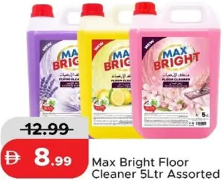 Max Bright تاج منظف أرضيات