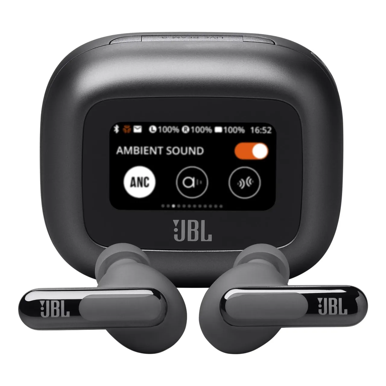 JBL سماعات أذن لاسلكية حقيقية بخاصية إلغاء الضوضاء LIVE BEAM 3 مغلقة، أسود