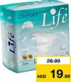 Life Adult Diaper pack Assorted