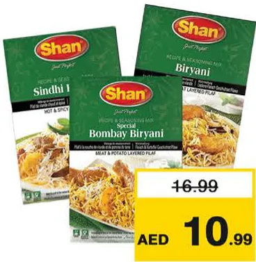Shan Biryani Masala Assorted