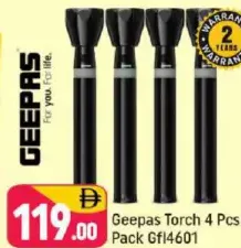 Geepas Torch GFL4601