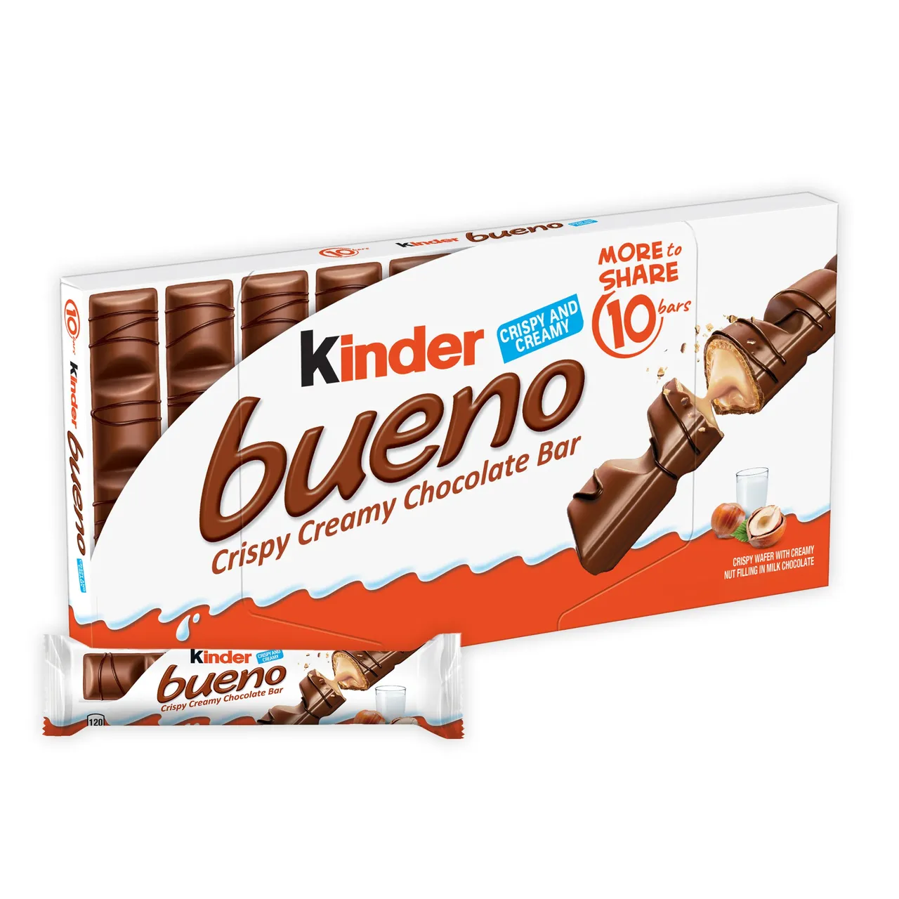 Kinder شوكولاتة بالبندق كيندر بوينو