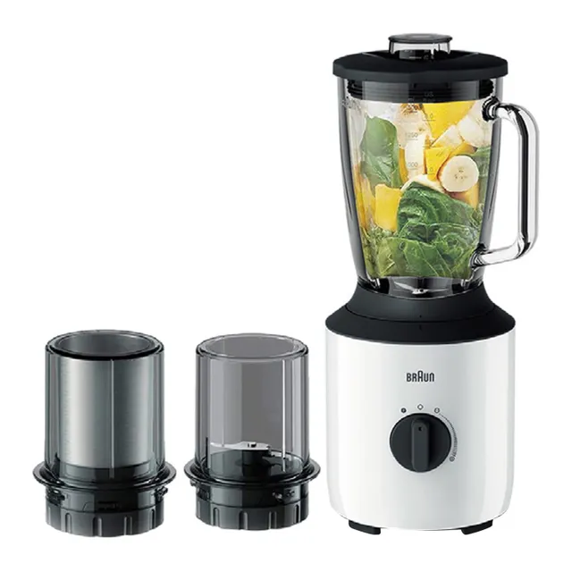 Braun Glass Blender, 800W, White, JB3173WH